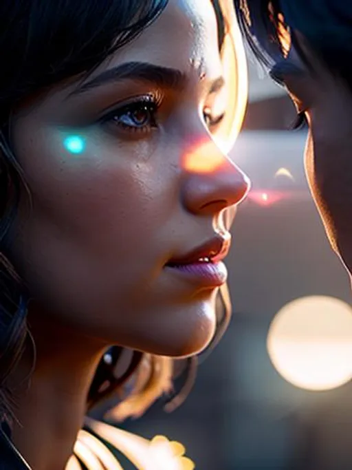 Prompt: shadow people kissing each other ultra realistic, lens flare, atmosphere, glow, detailed, intricate, full of colour, cinematic lighting, trending on artstation, 4 k, hyperrealistic, focused, extreme details, unreal engine 5, cinematic, masterpiece, ultra realistic, hyper realistic, highly detailed, sharp focus, digital art