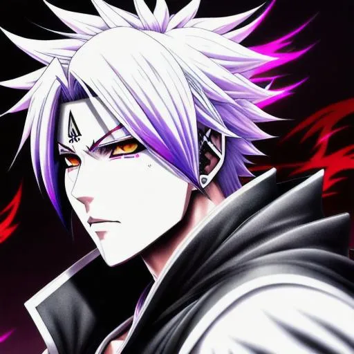Prompt: Male Soul Reaper Mixed with Hollow, Bon Kai, Resurrection, Vivid colors, hyperdetailed, intricately detailed, Photorealistic, Beautifully detailed, Bleach