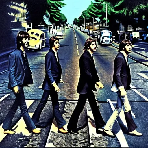 Prompt: The Beatles