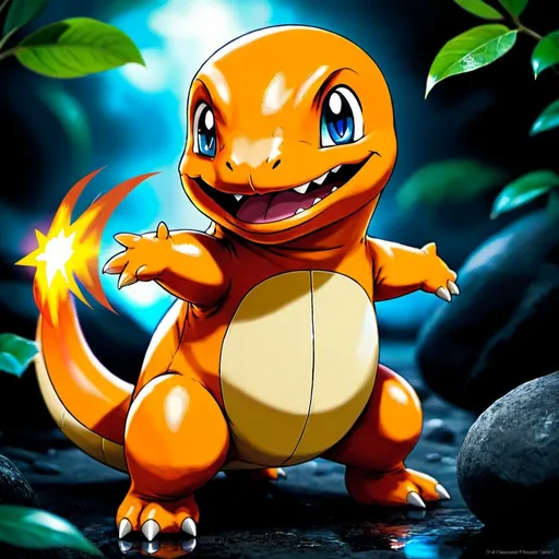 Prompt: pokemon charmander
