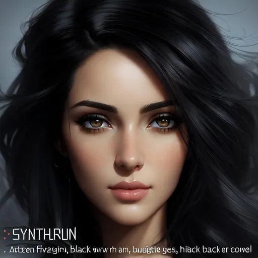 Prompt: photorealistic portrait of a beautiful girl with black hair with hazel eyes, perfect composition, detailed face, realistic, super detailed, 8k, high quality, artstation, sharp focus, studio photo, intricate details, highly detailed, by greg rutkowski