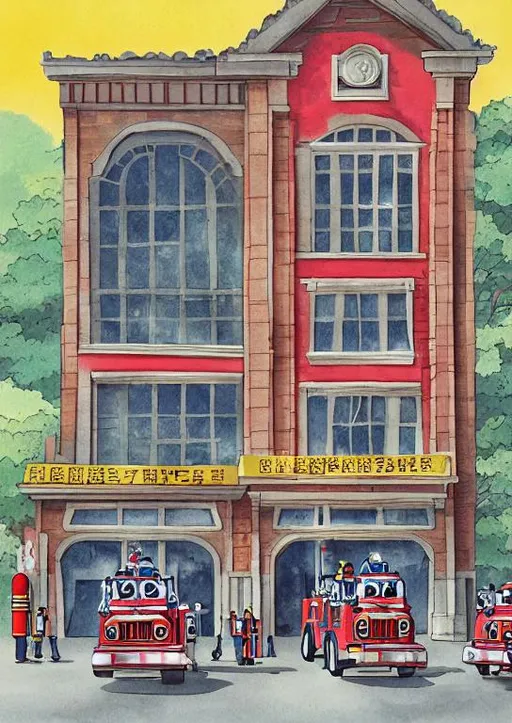 Historic Fire Station Ruston - Architectural Memories