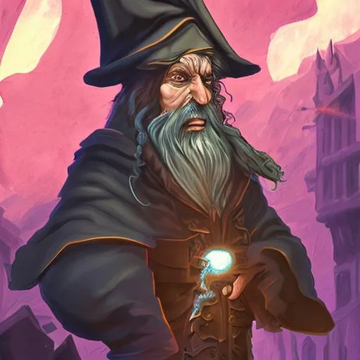 Prompt: Random wizard