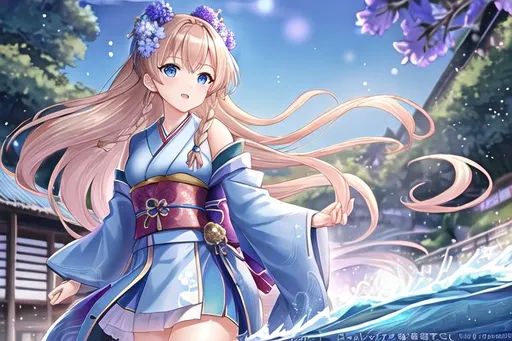 asuna from sword art online, wearing yukata, anime s