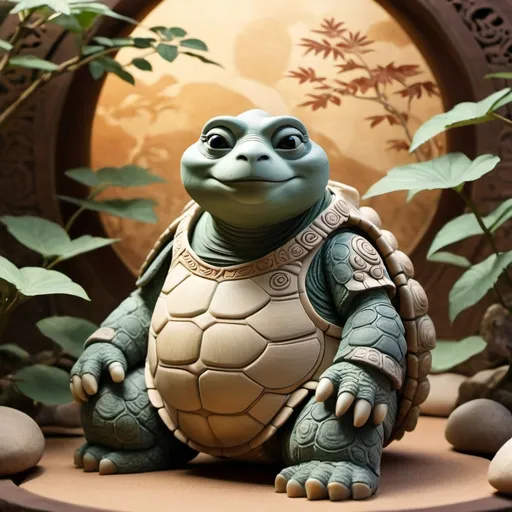 Prompt: Master Oogway