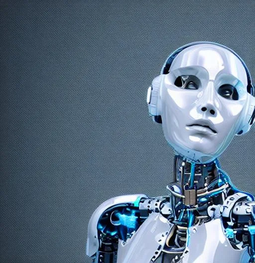 Prompt: The distant future of artificial intelligence.