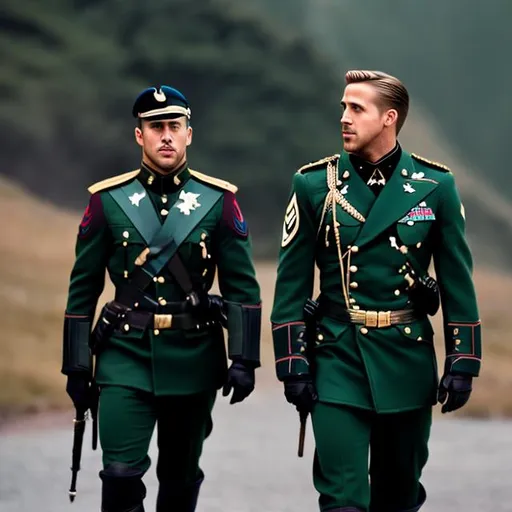Prompt: Ryan Gosling as Wagner soldier