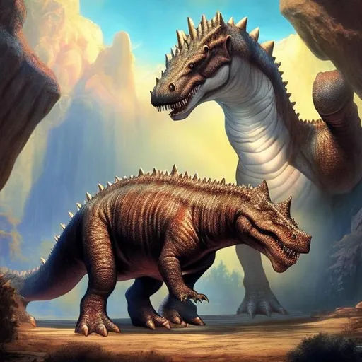 Prompt: actual photo of gigasaurus jesus, surprise me