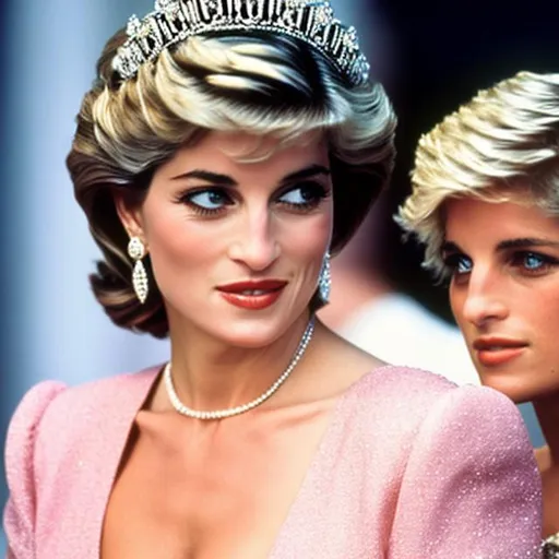 Prompt: Madonna as Princess Diana