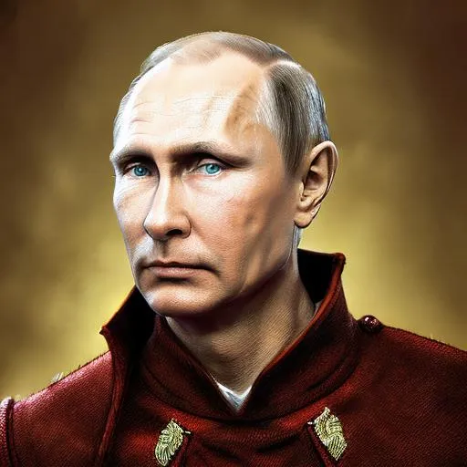 Vladimir Putin as Male lord of the rings elf | OpenArt