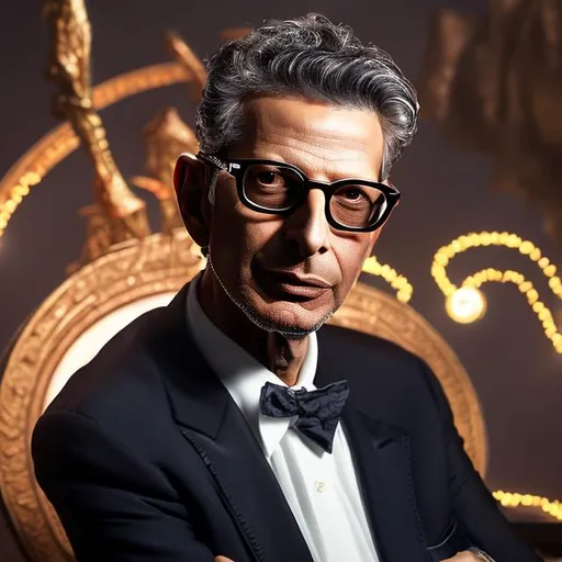 Prompt: Jeff Goldblum, lord magical