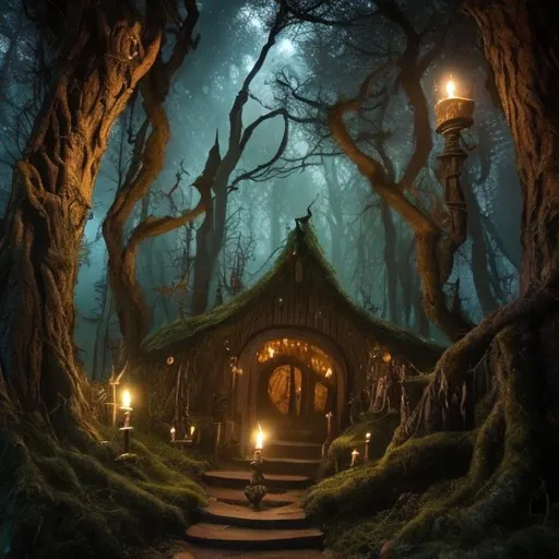 Prompt: the dark enchanted forest awaits your arrival - the elves
ps come visit