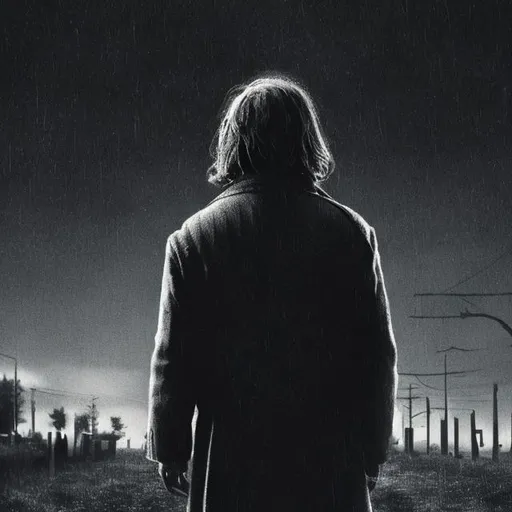 Prompt: 
the loneliness of the movie character