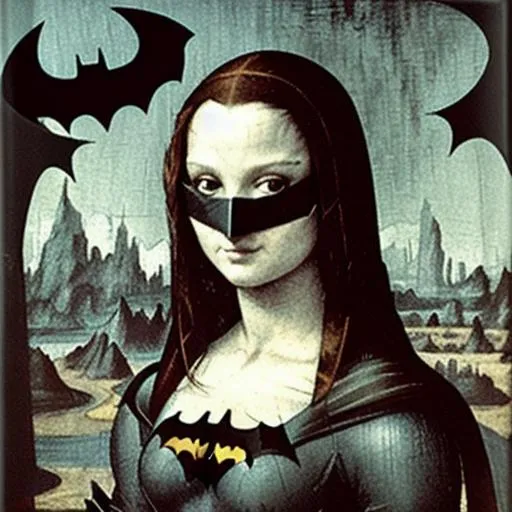 Prompt: batman/batman_monalisa
by Leonardo DaVinci