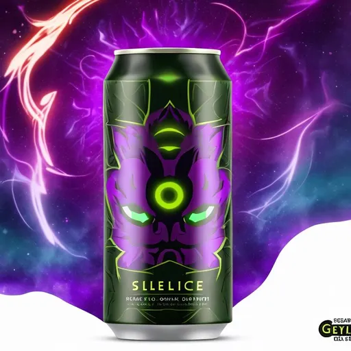 Prompt: solstice energy drink advert in style of ghibl with character
