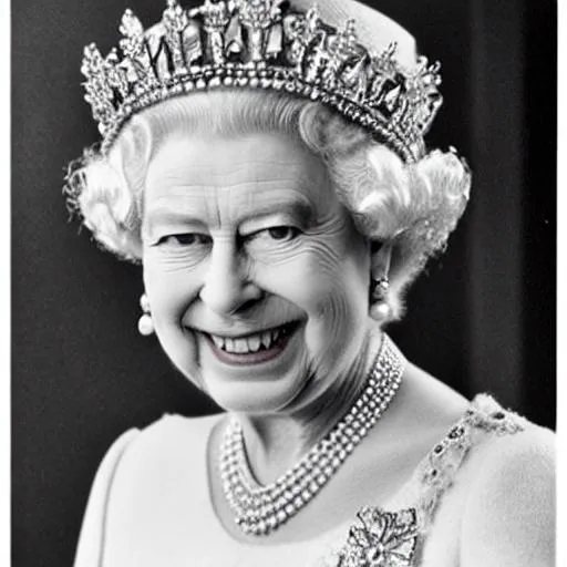 Prompt: queen elizabeth II