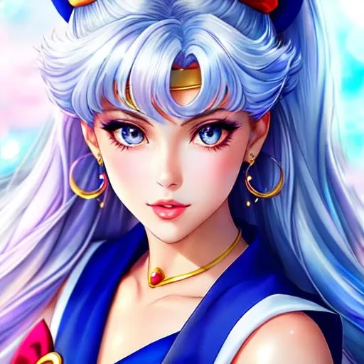 #3238 woman as Sailor Moon, anime Character Design,...