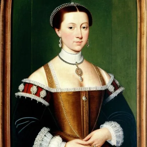 Prompt: portrait of a 16th-century German princess