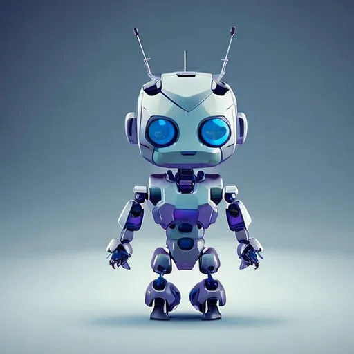 Prompt: Generative tiny robot