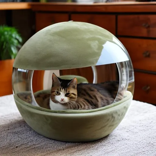 Prompt: Cat sphere