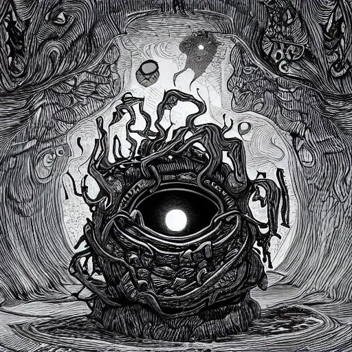 beholder, highly detailed, digital art, ambient lig... | OpenArt