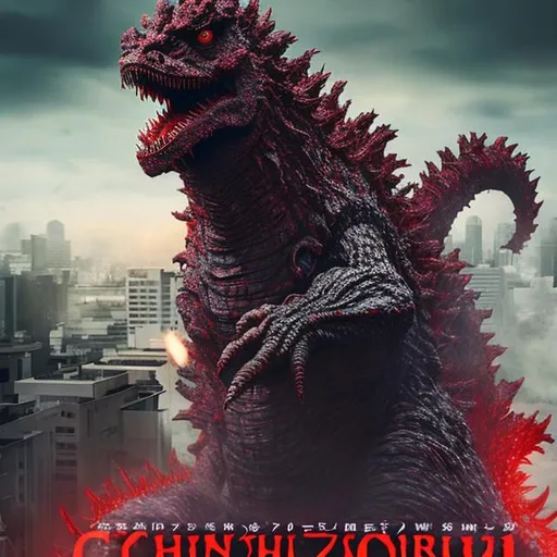 Prompt:  shin Godzilla