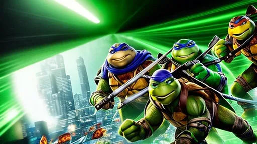 Prompt: Insanely_Intricately_Detailed Teenage Mutant Ninja turtles eating Pizza, in the sewers, Photorealistic, Hyperrealistic, Hyperdetailed, Film Quality, 64L resolution, volumetric lighting, Cool Colors, TMNT, Sewer Base, Detailed Faces, Detailed Hands, Detailed Pizza, Detailed Weapons, meticulous, intricate, iridescent