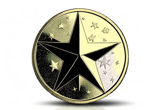 Prompt: star coin