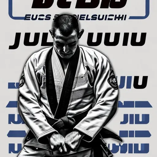 Prompt: book cover of jiu jitsu
