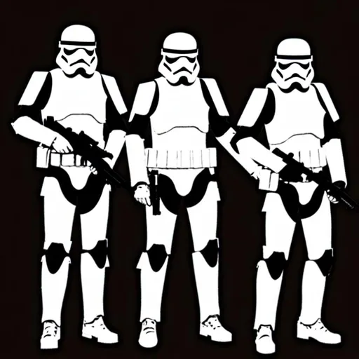 Prompt: German Stormtroopers
\