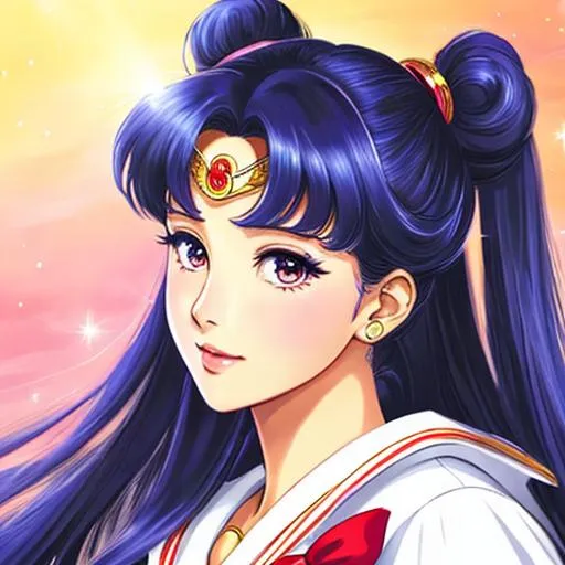 Prompt: high quality, beautiful face, sailor moon, deviant art, usagi tsukino, naoko takeuchi artwork, anime, manga
