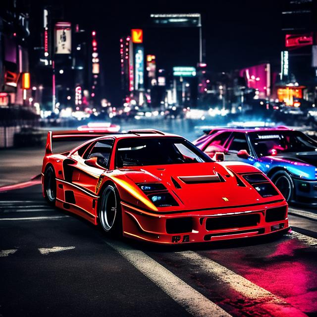 Ferrari F40 Liberty Walk Wallpaper 4k - Infoupdate.org