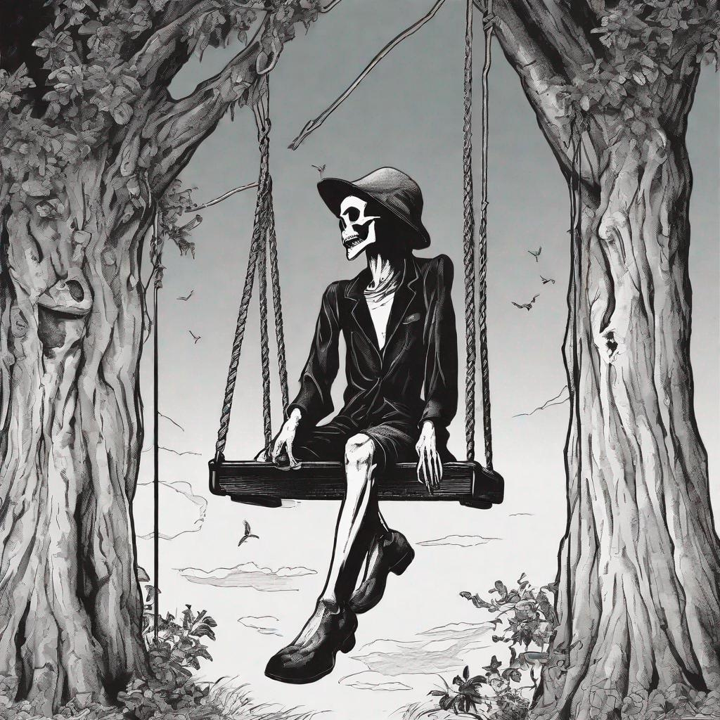 Death on a swing