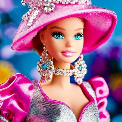 Prompt: Barbie as Dolce&Gabbana