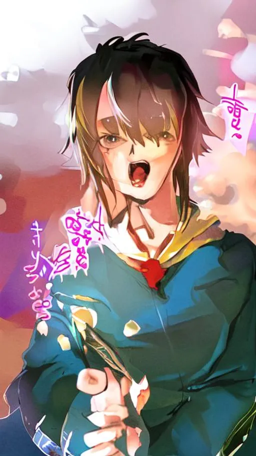 Prompt: a waifu