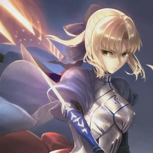 Prompt: Saber Fate Zero