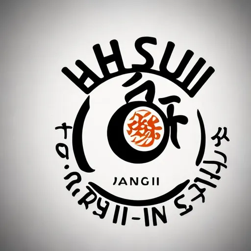 Prompt: logo for sushi shop named AMI SUSHI