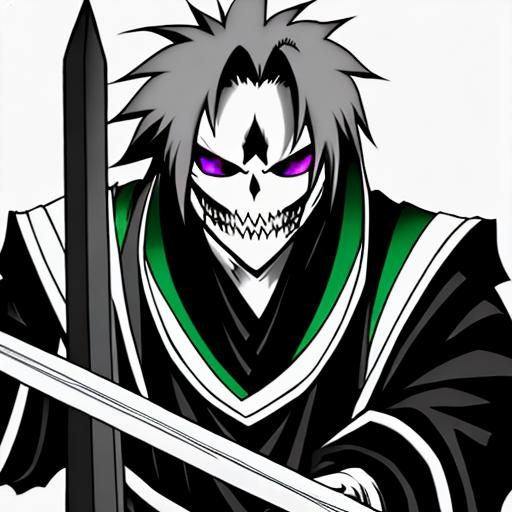 Male Soul Reaper Mixed with Hollow, Bon Kai, Resurre... OpenArt