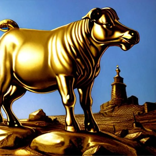 The Golden Calf OpenArt