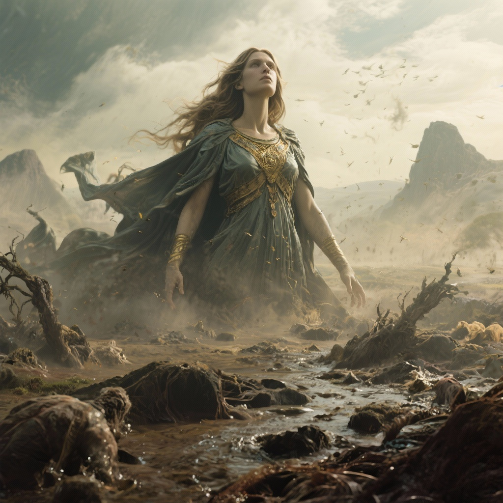 Pathos Goddess And GODDESS saw that the wickedness of man was great...