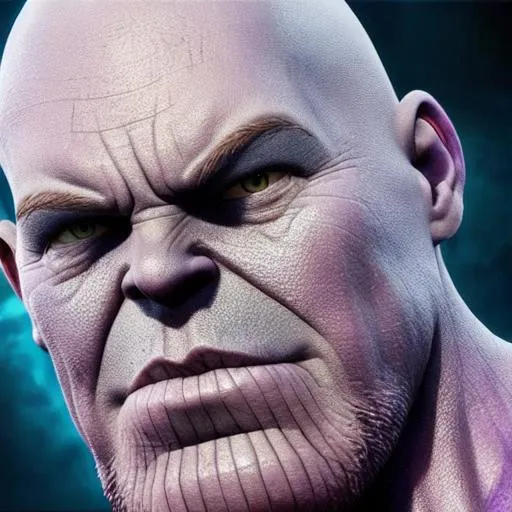 Prompt: fortnite thanos Ultra HD UHD  2K 4K 8K 12K 16K 32K 64K Photorealistic Photorealism Masterpiece Beautiful 