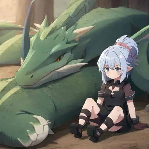 Prompt: A cute dragons 