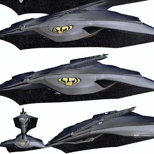 Prompt: batman realistic spaceship