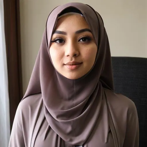 Prompt: Beautiful hijabista malay women