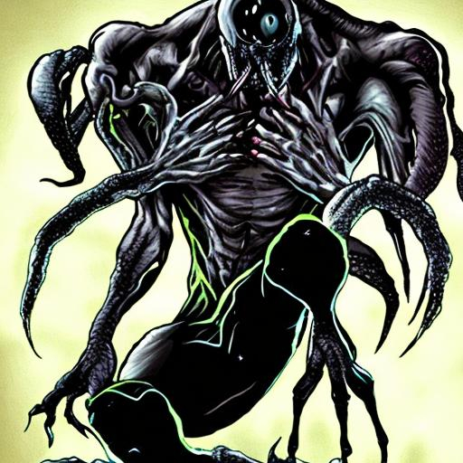 venom symbiote zombie virus parasite death | OpenArt