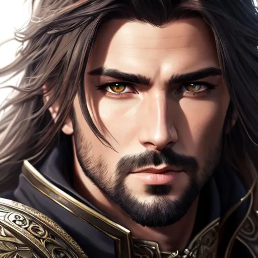 Prompt: UHD, 8k, high quality, realistic, hyper realism, Very detailed, fantasy, D&D, full body, perfect face, high detailed face, detailed eyes, a man, dark and deadly assassin, in a dynamic combat pose