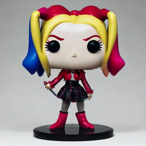 Harley quinn pink and white sales funko pop