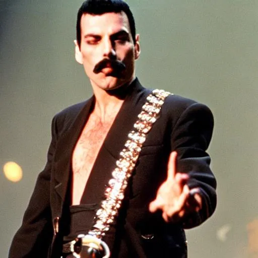 Prompt: Freddie Mercury in the 2010s.