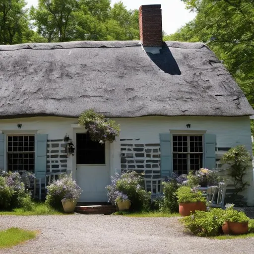 Prompt: 18th-century colonial tavern  {cottagecore},

