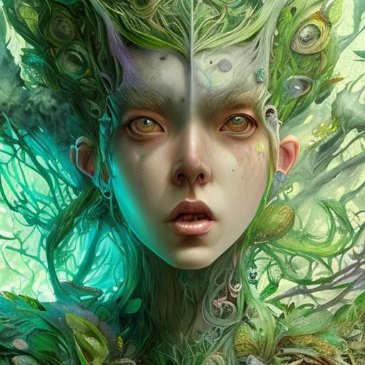 Prompt: "trees, Minjae Lee: green Luigi!! Portrait: colorful ink flow: 8k resolution photorealistic masterpiece: Aaron Horkey and Jeremy Mann: intricately detailed fluid gouache painting: by Jean Baptiste Mongue: calligraphy: acrylic: watercolor art, professional photography, natural lighting, volumetric lighting maximalist photoillustration: by marton bobzert: 8k resolution concept art intricately detailed, complex, elegant, expansive, fantastical"